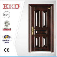 2014 nuevo diseño seguridad puerta de acero KKD-106 con puerta principal de nuevo Pait en China